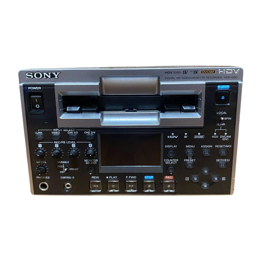 現状品　通電OK ソニー SONY HVR-1500 ビデオカセットレコーダー