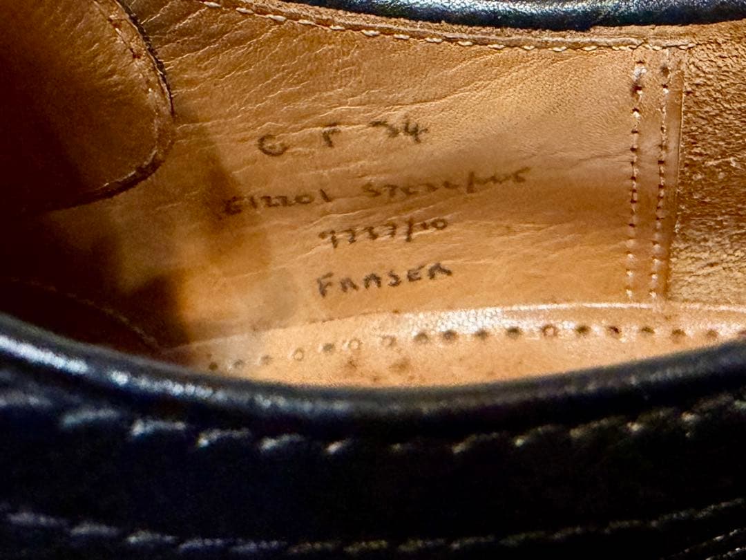 【旧チャーチ時代】Church's Capitol \"FRASER\" (60F)