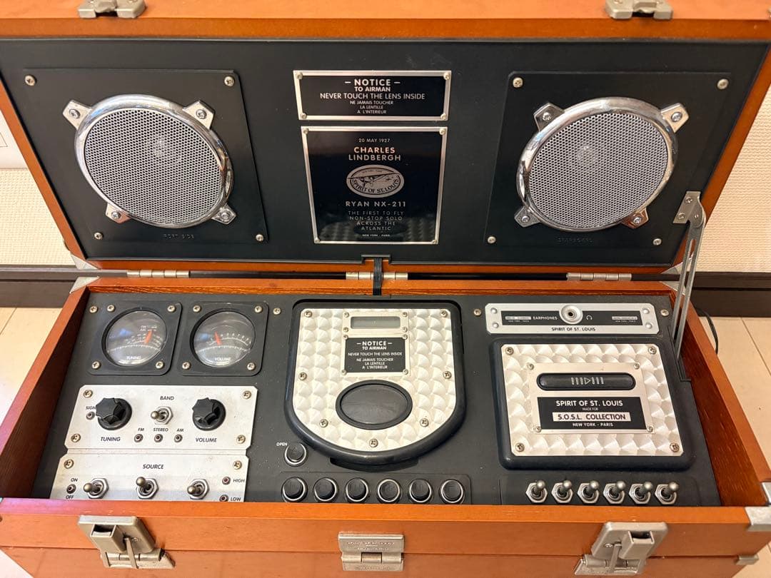 SPIRIT OF ST. LOUIS RYAN NX-211 CD ラジカセ