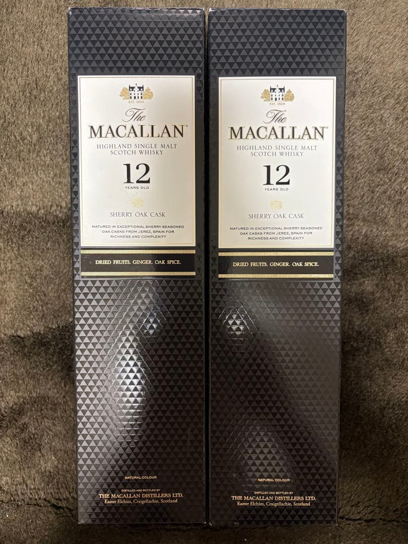 マッカラン12年シェリーオーク700ml 2本セット