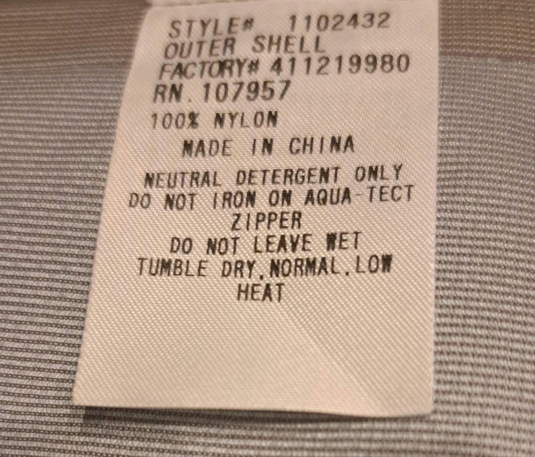 美品　モンベル　スキー/登山　アウター　　3in1 ブルー