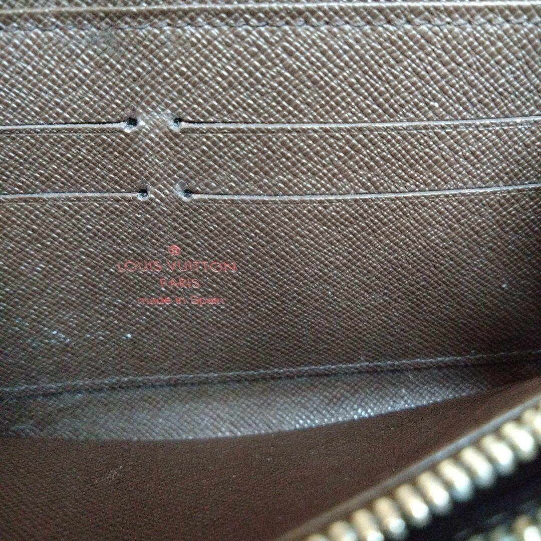 ルイ ヴィトン ダミエ ジッピーウォレット 長財布 ラウンドファスナー