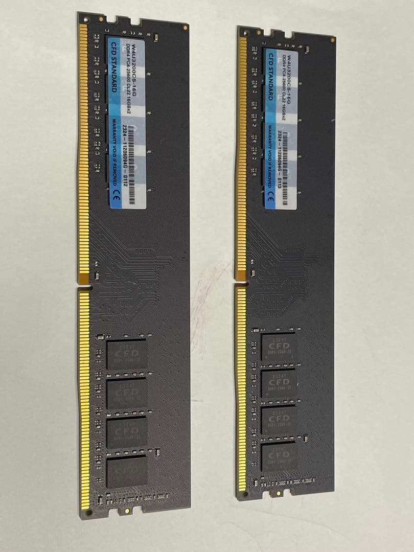 CFD STANDARD W4U3200CS-16G DDR4 16GB 2枚