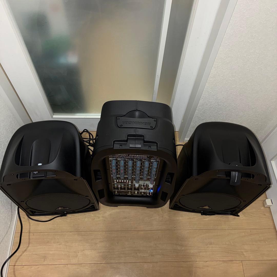 最上位　Behringer ポータブルPA EUROPORT ppa2000bt