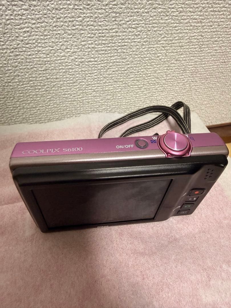 ［美品］Nikon COOLPIX ピンク 7倍ズーム　S6100