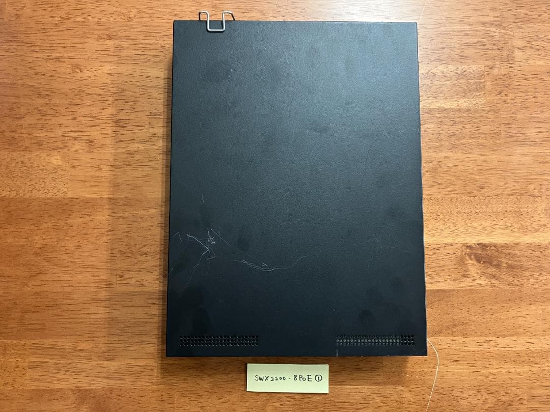 YAMAHA SWX-2200-8PoE PoE対応L2スイッチ①