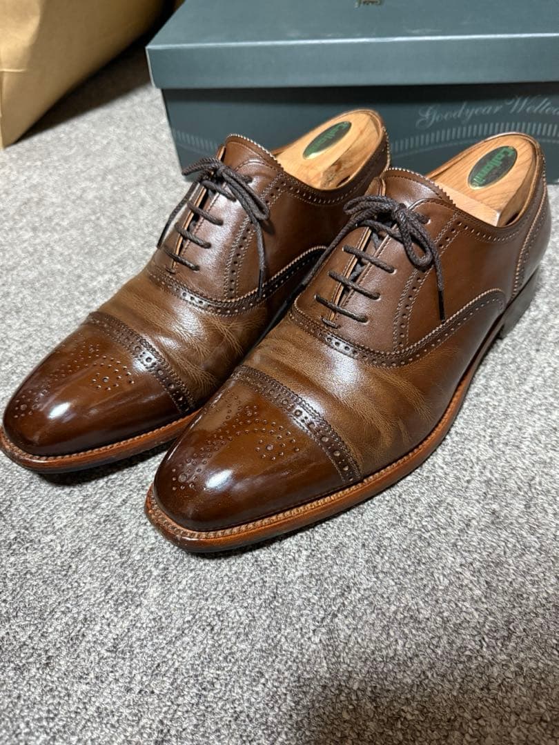 良品 スコッチグレイン オデッサII 920 E DBR 25.5cm