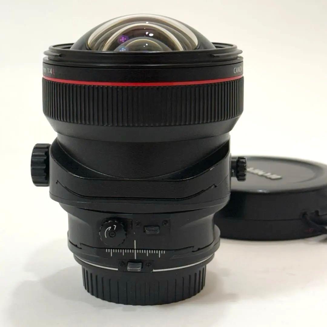【並品】Canon TS-E17mmF4L＋3Dプリンター特注レンズフード付