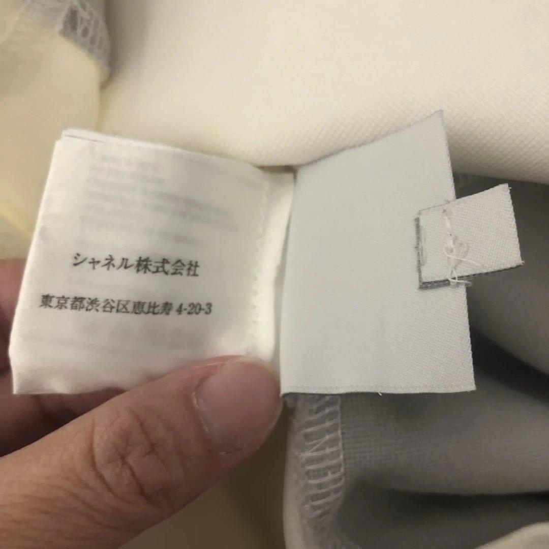 美品 シャネル スポーツライン ココマーク　Tシャツ チビT ストレッチ　40