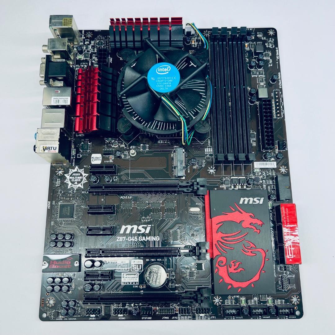 MSI Z87-G45 GAMINGマザーボード i7-4790K【ジャンク品】