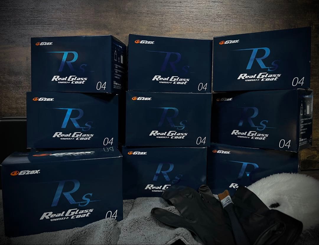 G’zoxリアルガラスコートRs 10個セット