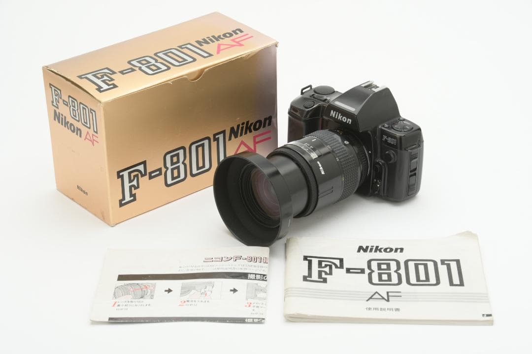 Nikon F-801 AF 一眼レフカメラ 28-85ｍｍズームレンズ付き