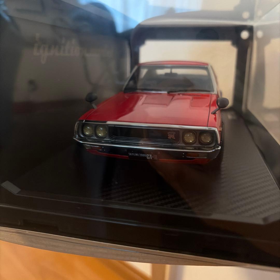 ミニカー Nissan SKYLINE 2000 GT-R (KPGC110) Red