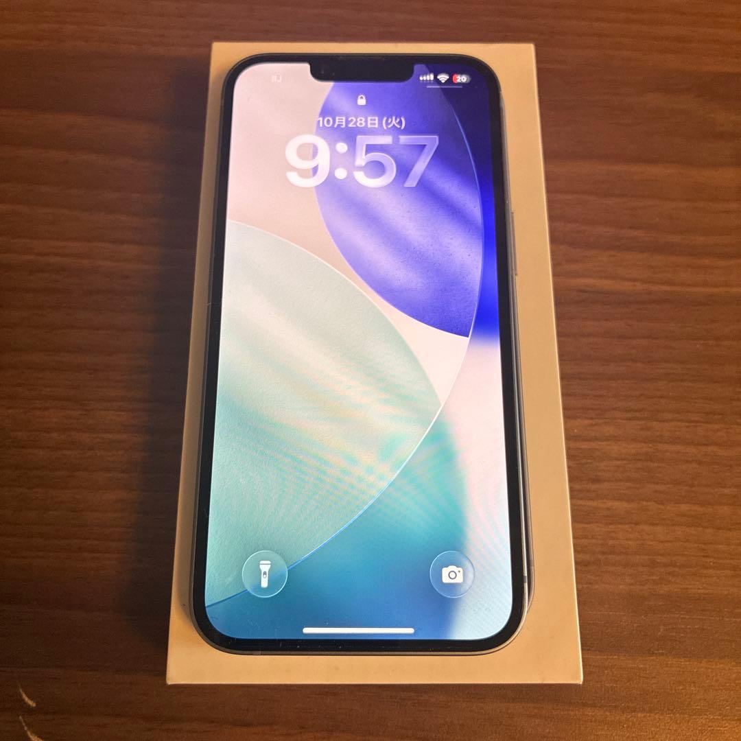 【付属品新品】Apple iPhone 14 128gb SIMフリー ブルー