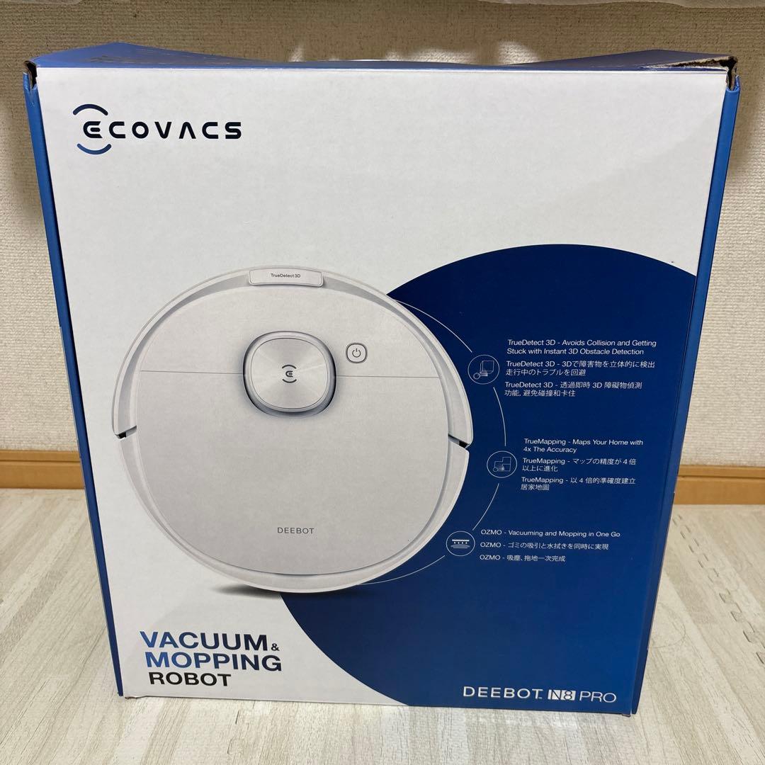 DEEBOT ロボット掃除機 本体 モップ機能付き
