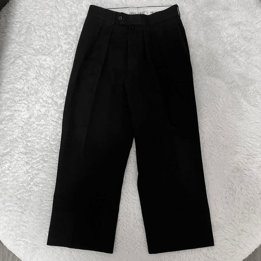 【限界値下げ】NEAT Cotton Kersey Black WIDE 44