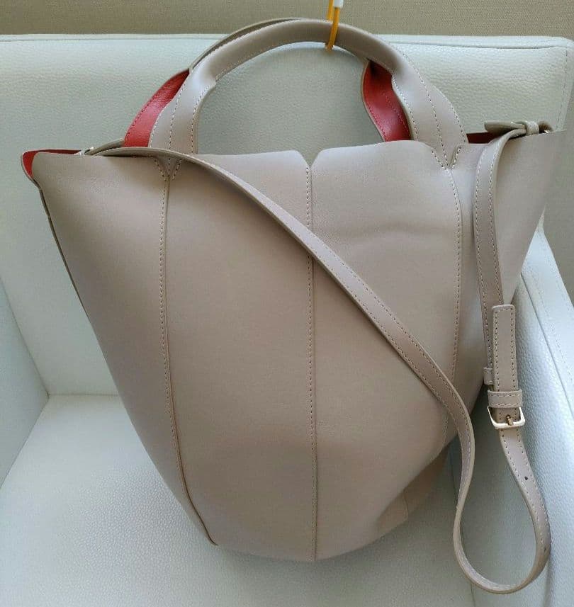 agnes b アニエスベー 革２ウェイバッグ