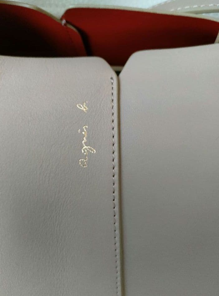 agnes b アニエスベー 革２ウェイバッグ