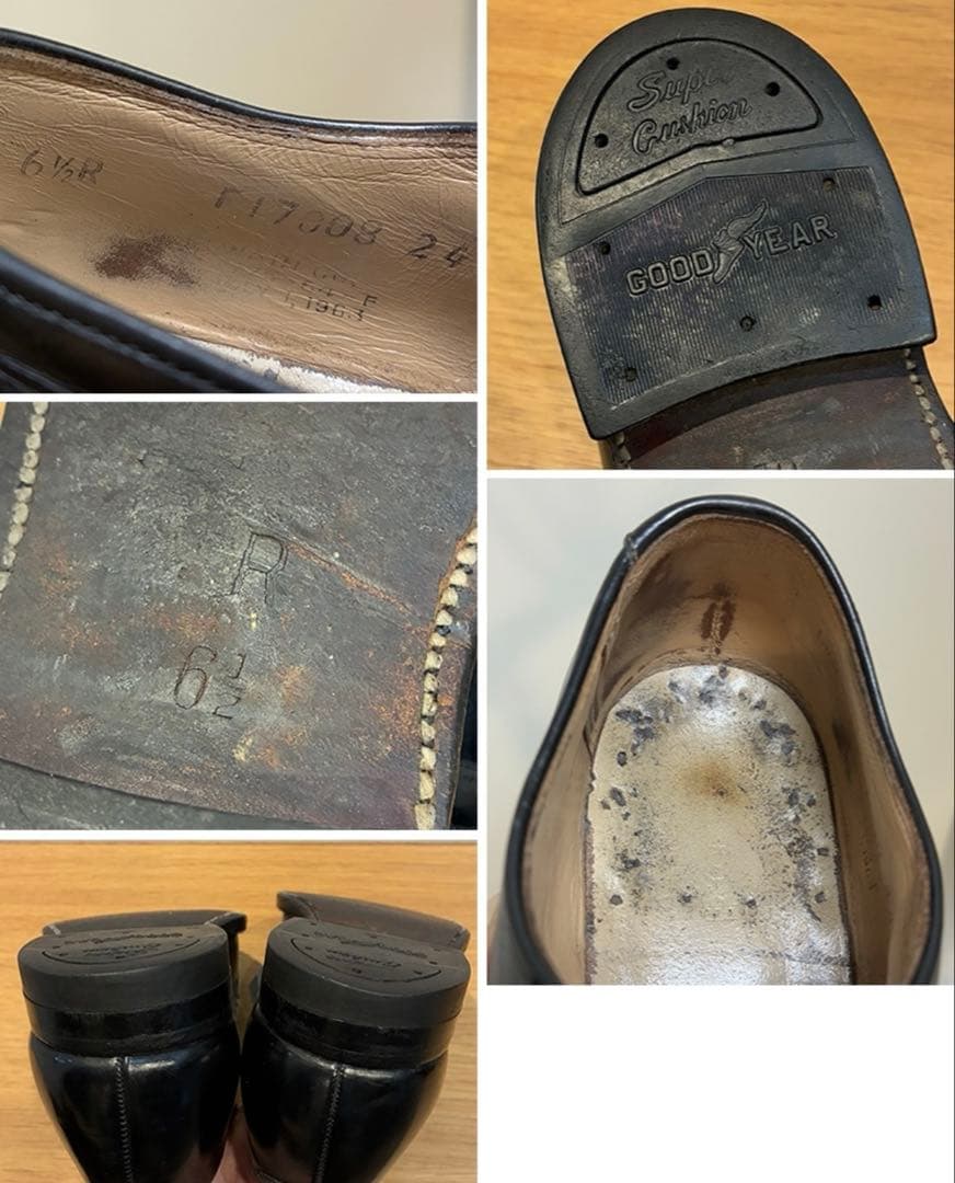 靴 60s US NAVY service shoes