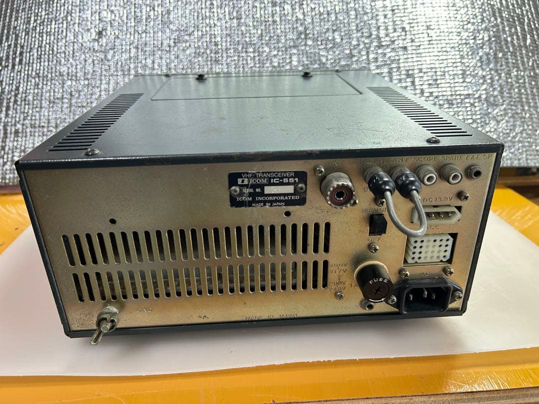 受信機 ICOM IC-511 50MHz ALL MODE