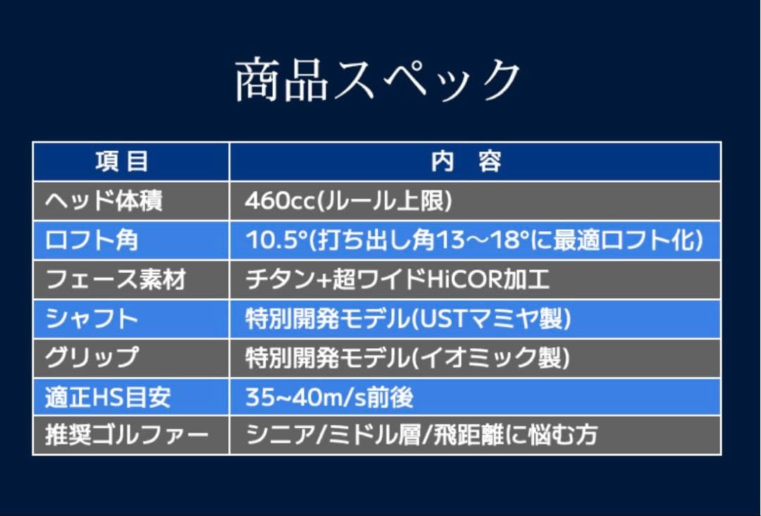 FLYING WORKS CP10 フライングワークスCP10ドライバー