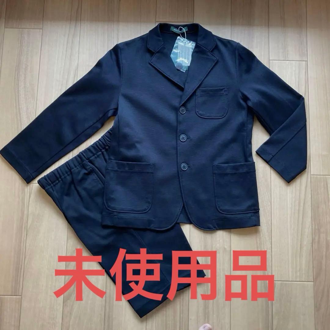 未使用品　ミキハウス　スーツ　120cm お受験・フォーマル
