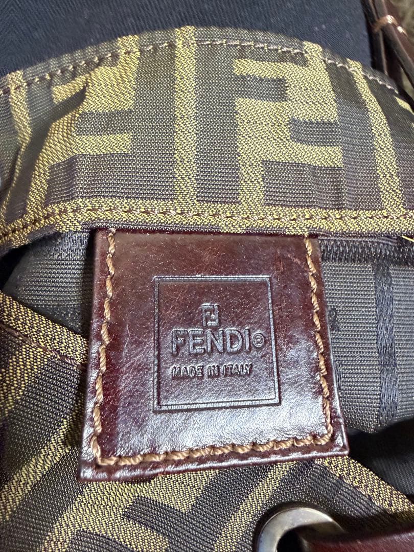 FENDI FF柄 ハンドバッグ ズッカ柄 ヴィンテージ