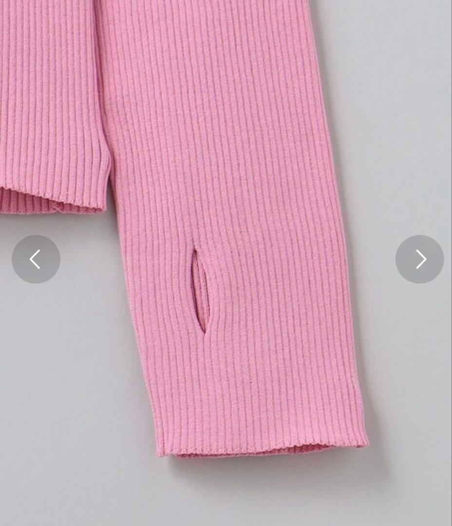 6(ROKU)＞リブシャツカーディガン 2024FW