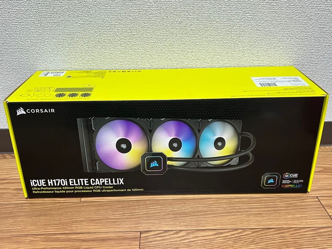 CORSAIR H170i ELITE CAPELLIX 420mm冷却
