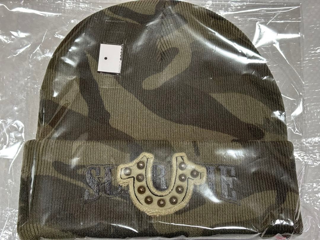 カモ柄　Supreme x True Religion Beanie ちーた着用
