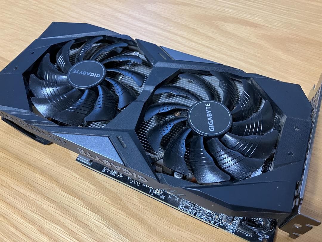 GIGABYTE GEFORCE GTX 1660super 動作確認済