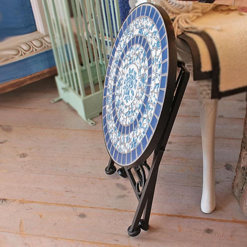 折畳み式フラワーベース タイル 花台 フラワースタンド ガーデン 411-156