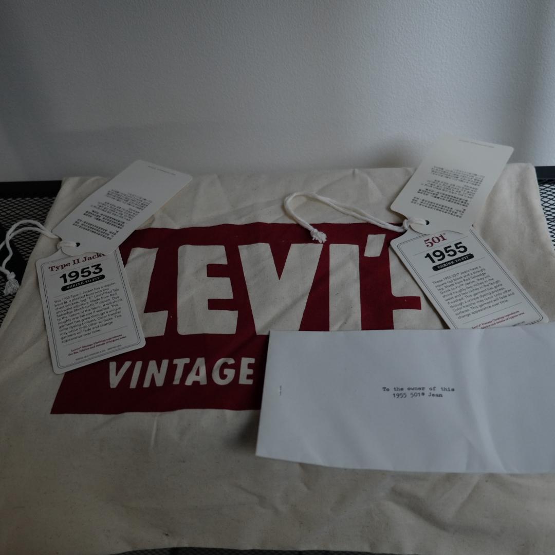 LVC 507XX(46 Tback) & 55501(W36) 付属品