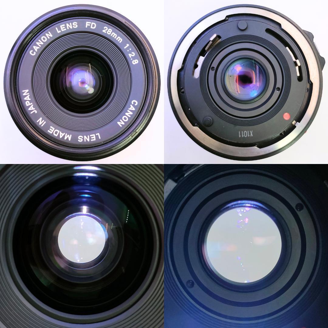 フィルムカメラ CANON LENS NEW FD 28mm F2.8 / 50mm F1.4