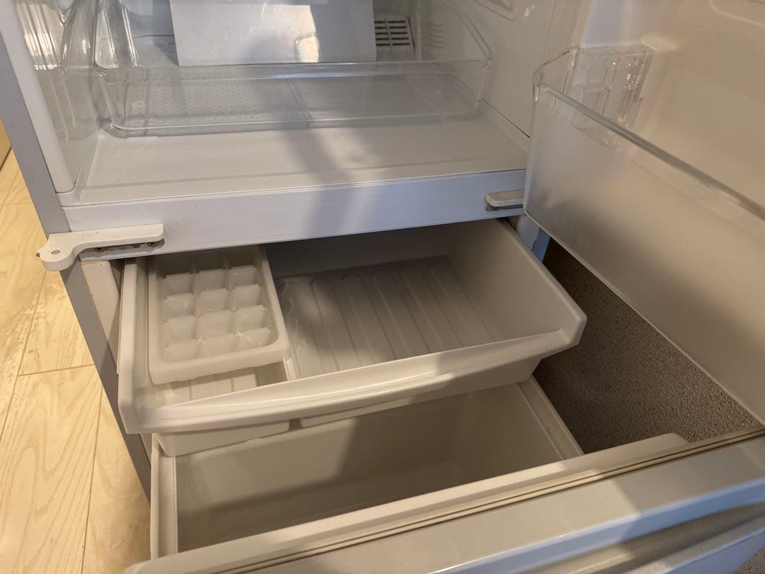 SHARP 2ドア冷蔵庫 SJ-KS14-FG 2010年製