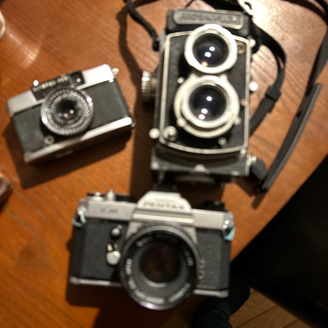 OLYMPUS-PEN フィルムカメラなど三つセット