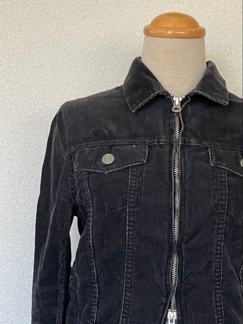アンダーカバー but beautifulVダブルジップコーデュロイジャケット