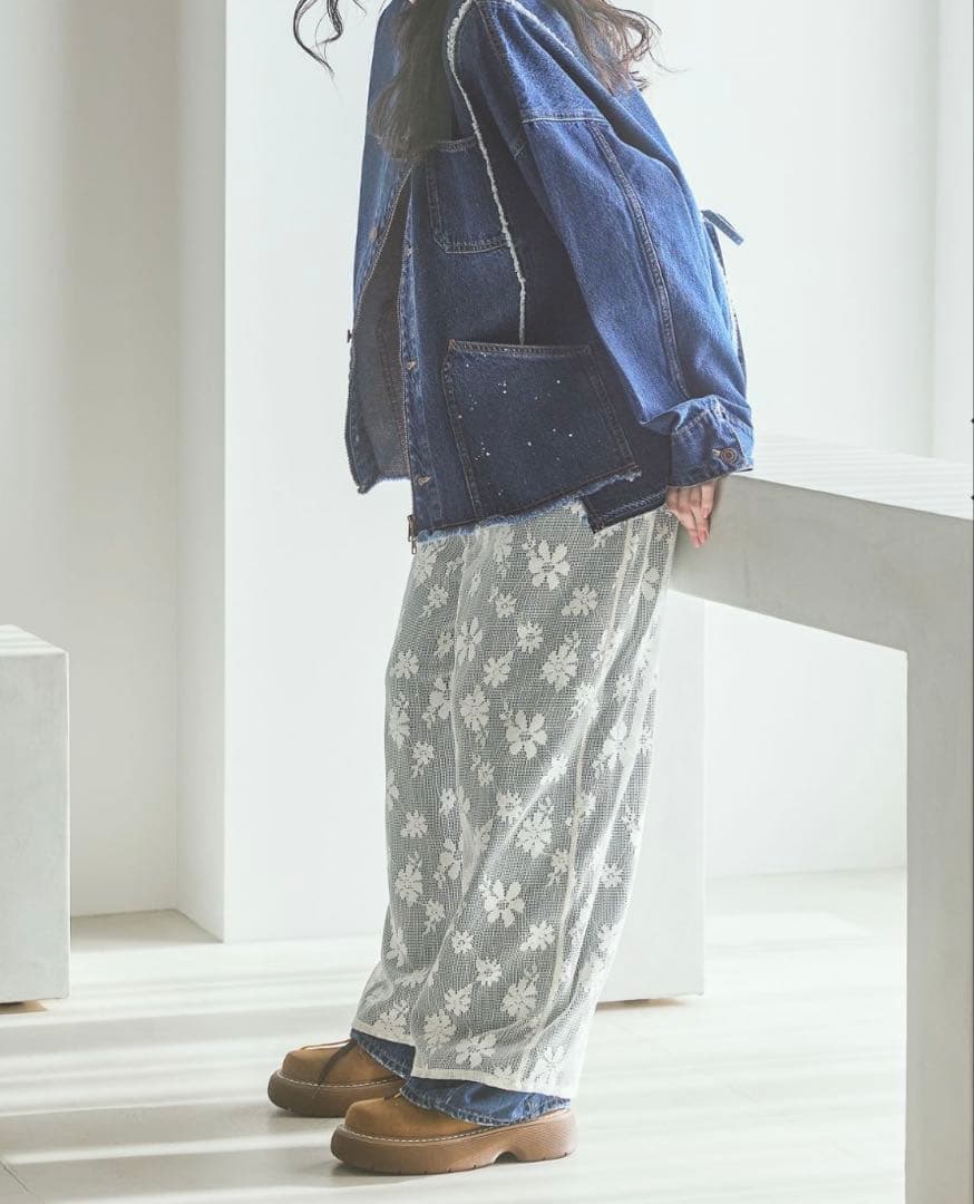 niko and エンジニアリメイクデニムジャケット