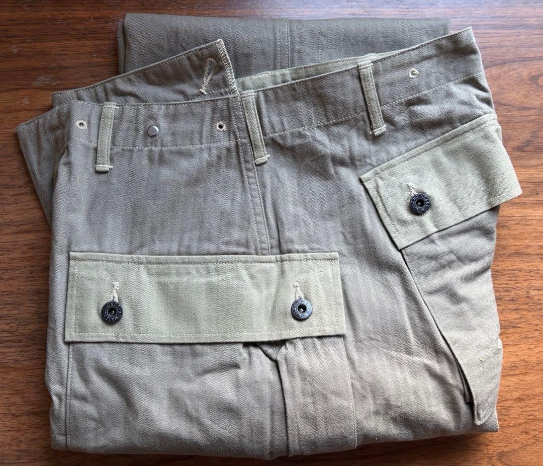 未使用品 WAREHOUSE USMCモンキーパンツ w31