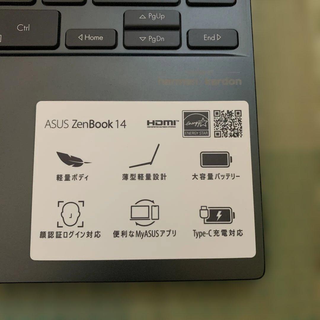 その他ノートPC本体 ASUS zenbook14 UM425IA AMO16TS