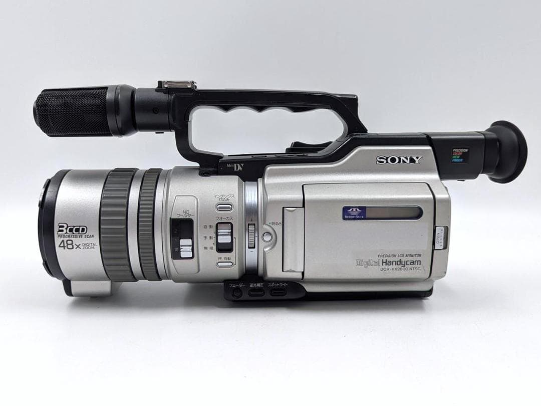 プロ向けモデル！ SONY ビデオカメラ DCR-VX2000 1