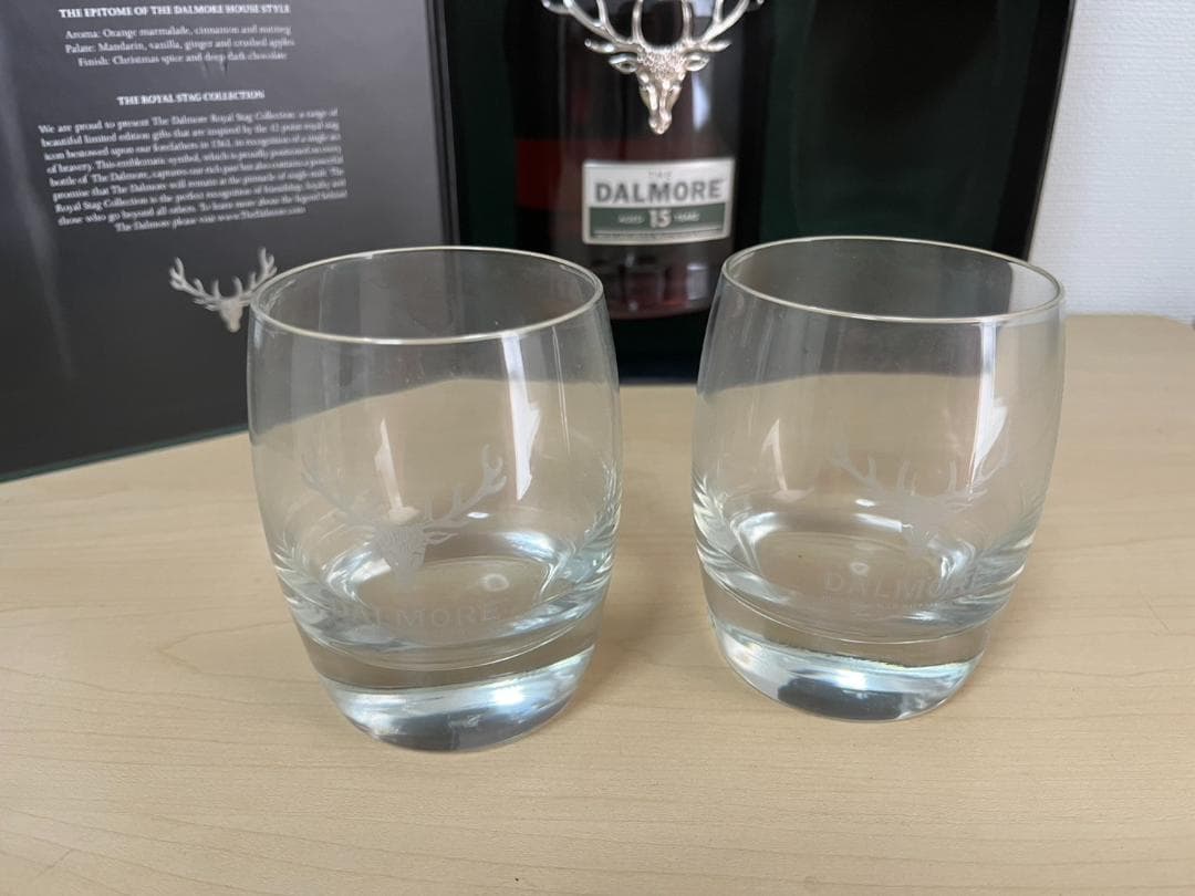 THE DALMORE 15年 限定版 グラス付きウイスキーセット
