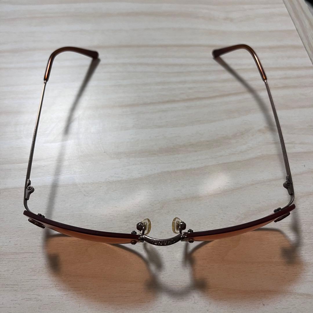 付属品付き CHANEL ココマーク リムレス サングラス 4002