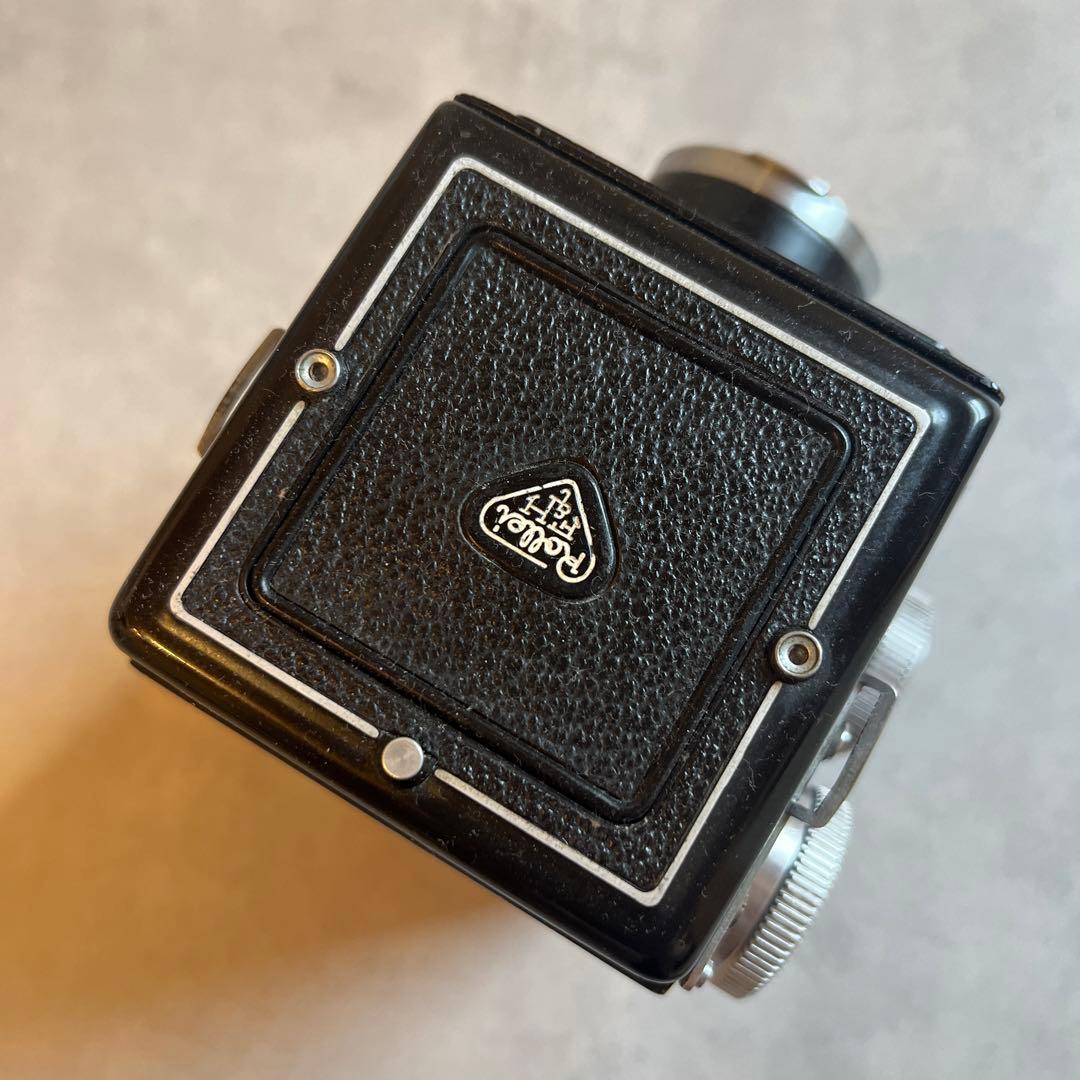 二眼レフ　カメラ　ローライコード