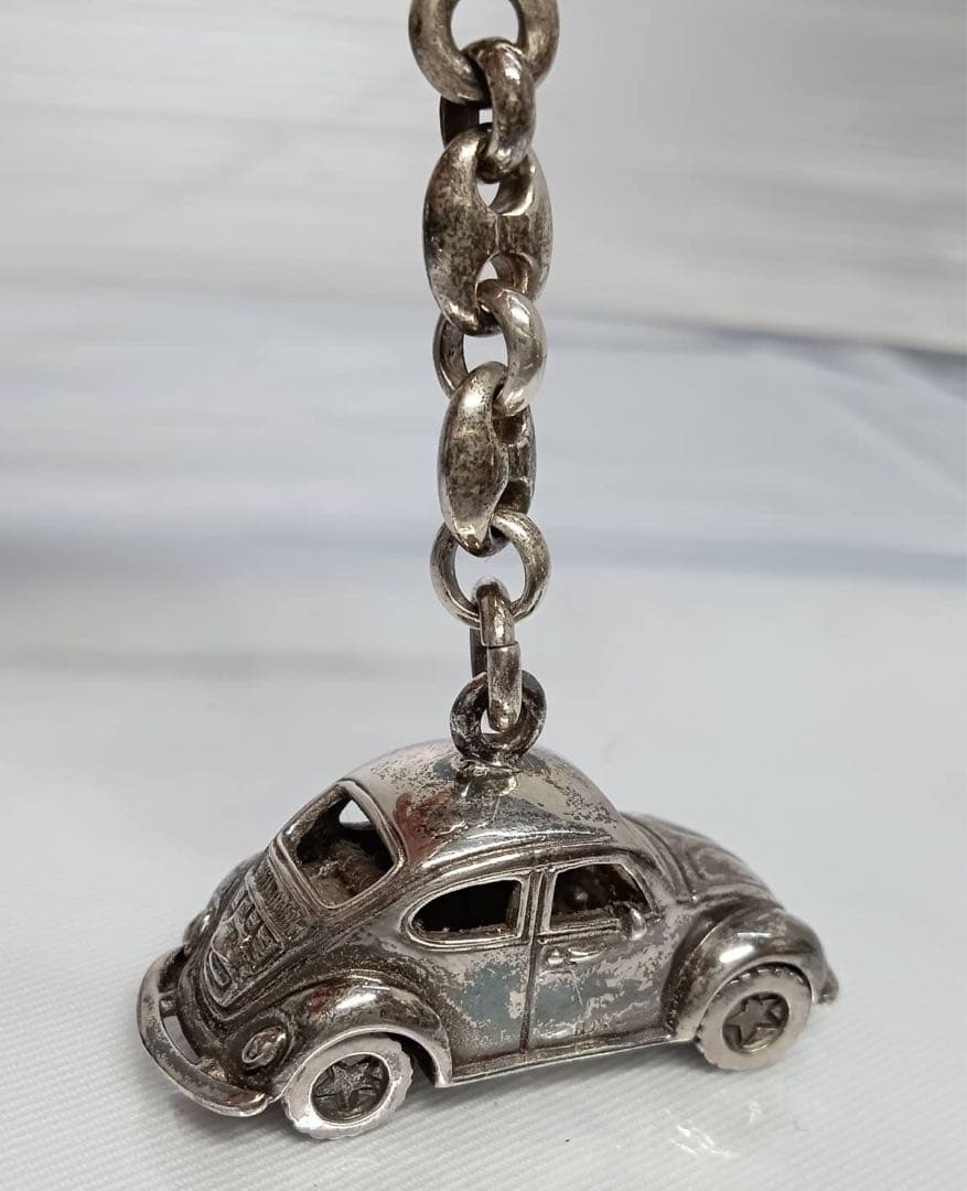 希少 ワーゲン ビートル キーホルダー アンティーク 昭和レトロ