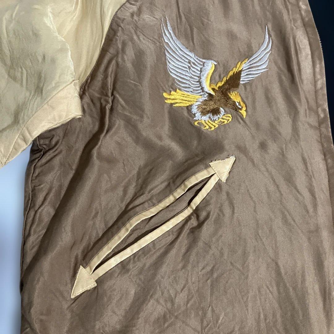 ビームスボーイ✖️テーラー東洋　スカジャン　ベージュ