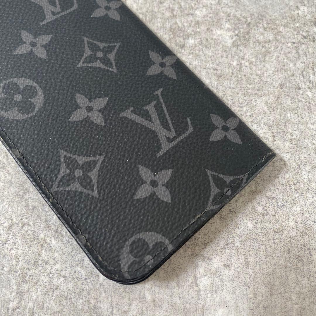美品　ルイヴィトン モノグラム エクリプス iPhone X フォリオ ケース