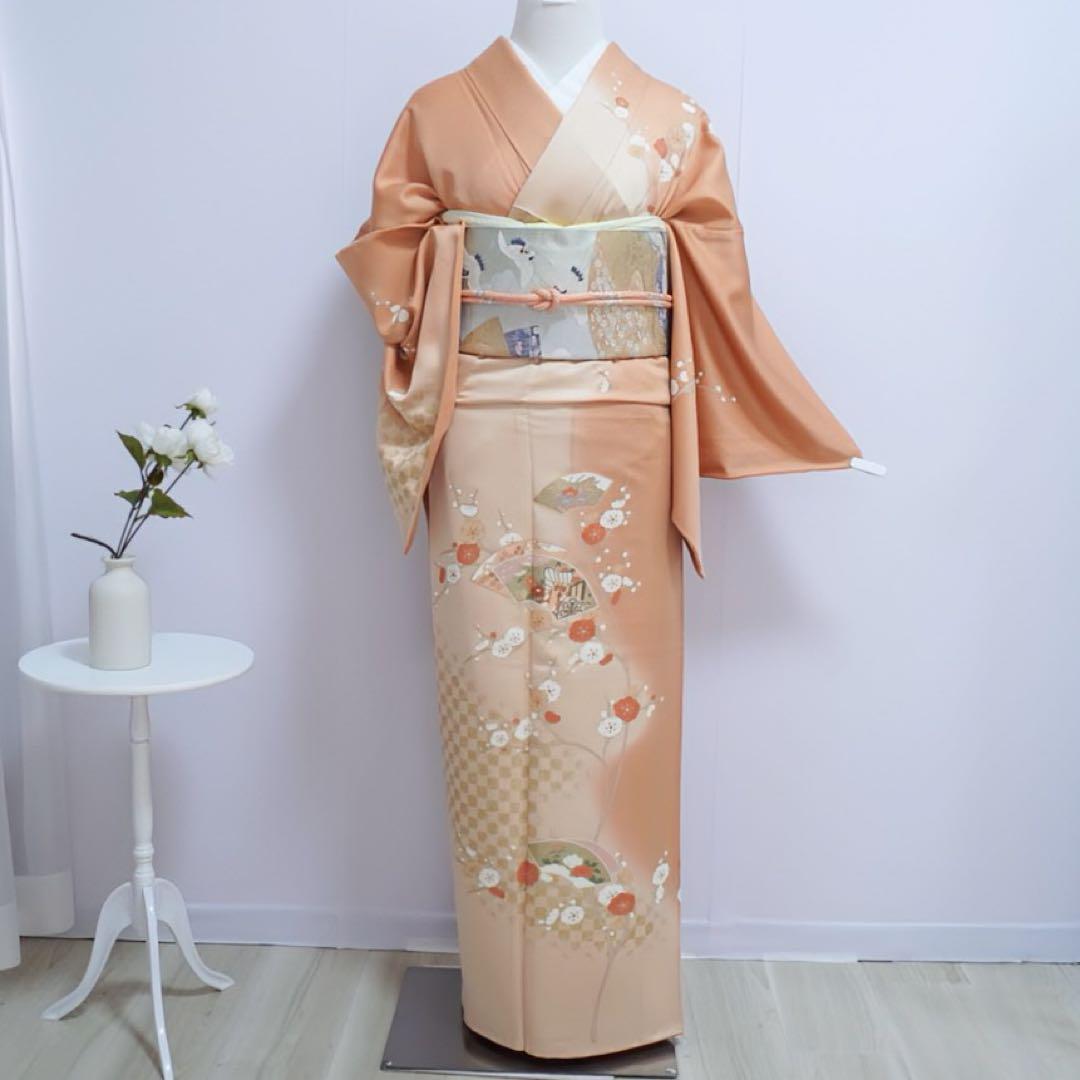 訪問着　4点フルセット 414七五三 お宮参り 卒業式　入学式　結婚式　裄丈69