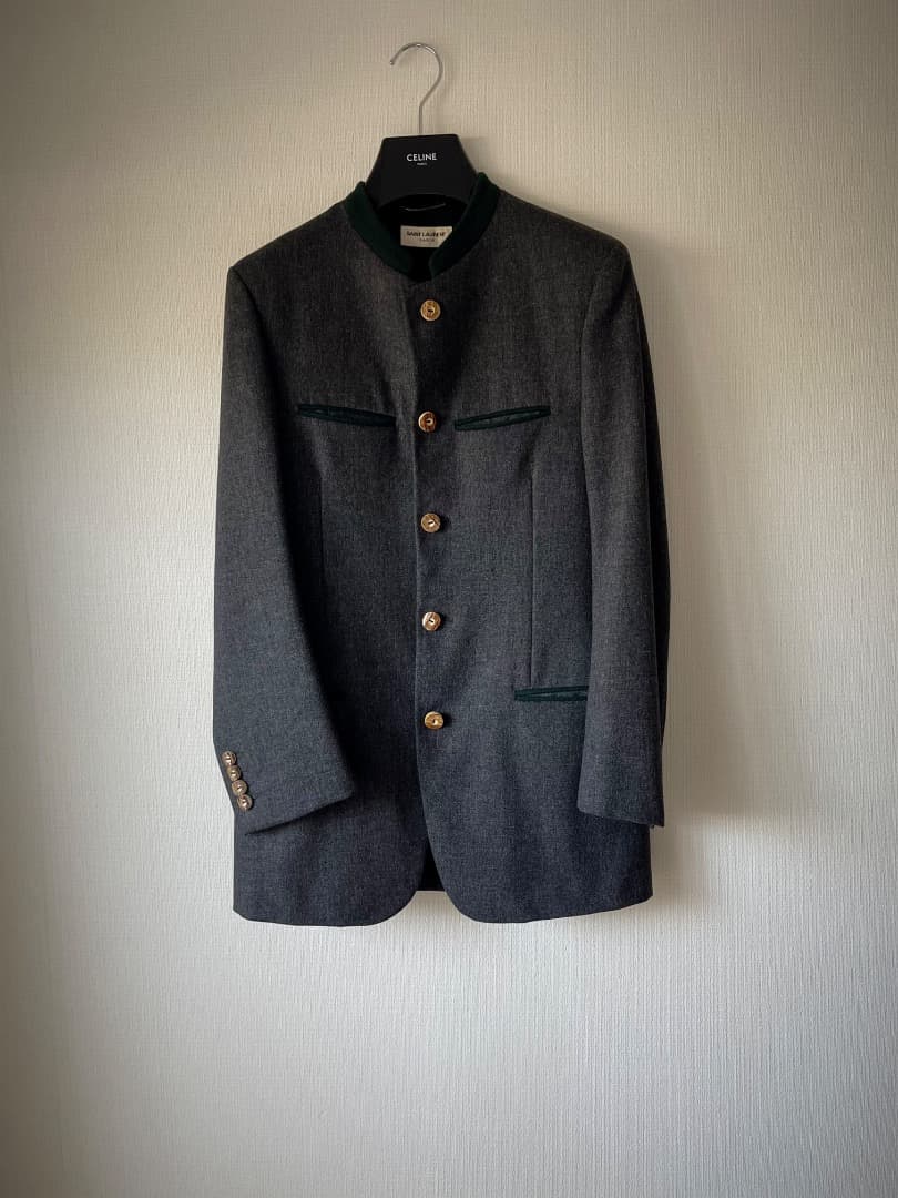 稀少 サイズ42 SAINT LAURENT サンローラン オフィサージャケット