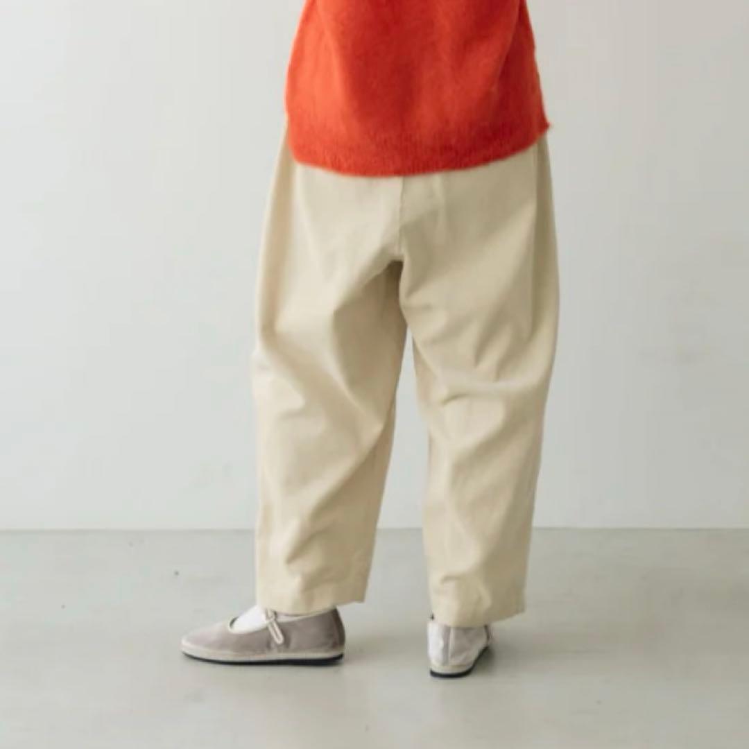 くらすこと コーデュロイパンツ アイボリー Mサイズ レディース